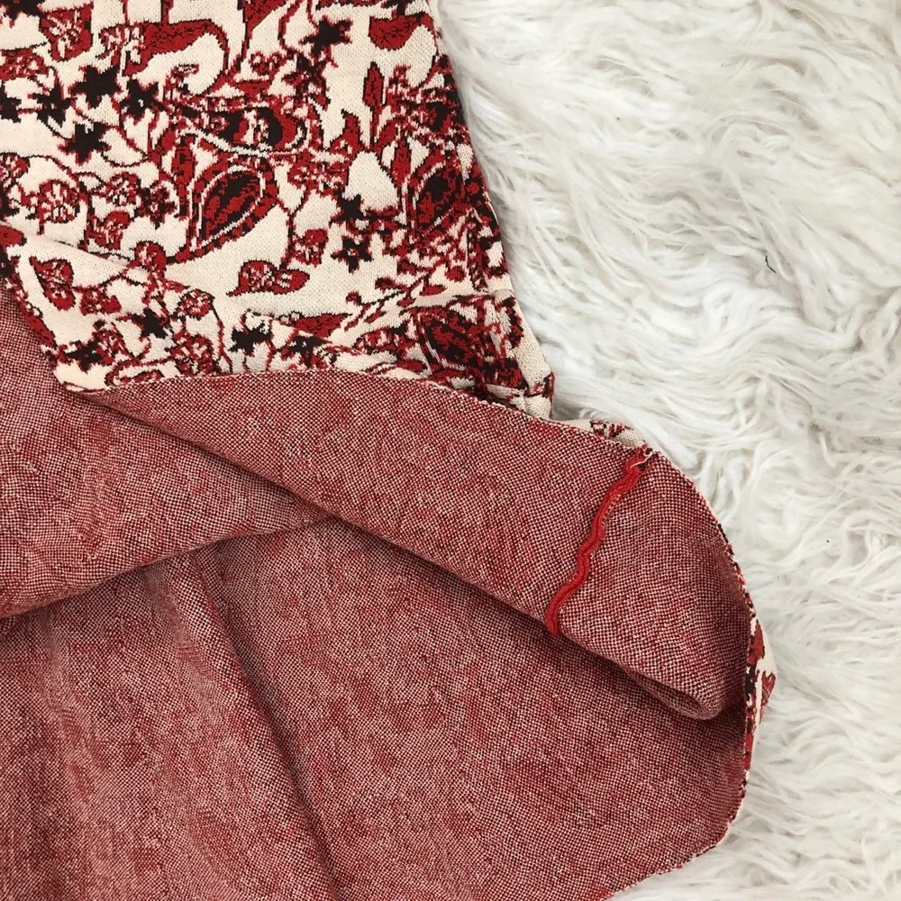 Boho‎ Skirt Fall Look Comfortable Stretchy Bohemian Pattern